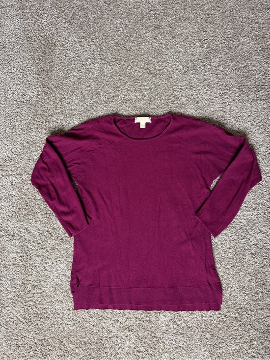 Michael Kors Sweaters - Michael Kors Women's Crewneck Sweater in Berry Plum